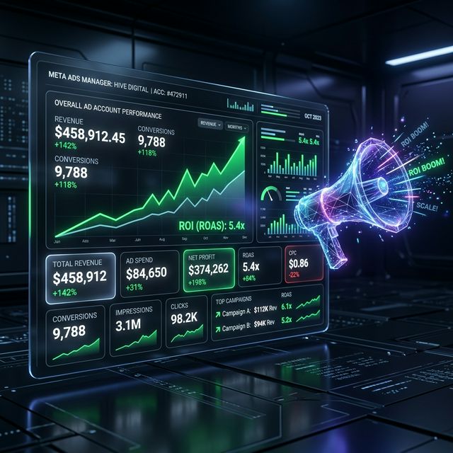Meta Ads Performance Dashboard — Go For Top