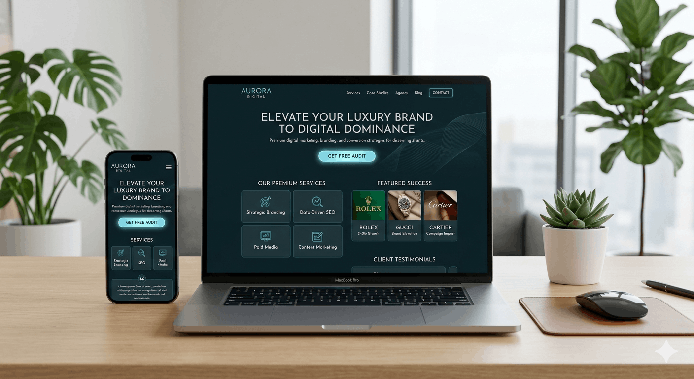 Before and After Website Redesign for Indian Business — Go For Top